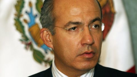Felipe Calderón, cuando viajo al sur de California.