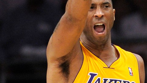 Kobe Bryant. Listo para la batalla.