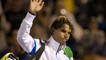 Este gesto amargo de Nadal fue frecuente en torneos Grand Slam.
