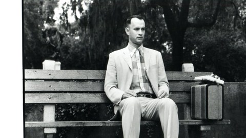 Tom Hanks en una escena de 'Forrest Gump', filme de 1994 en la que interpreta a un héroe inocente.