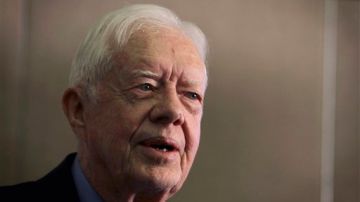 El expresidente Jimmy Carter