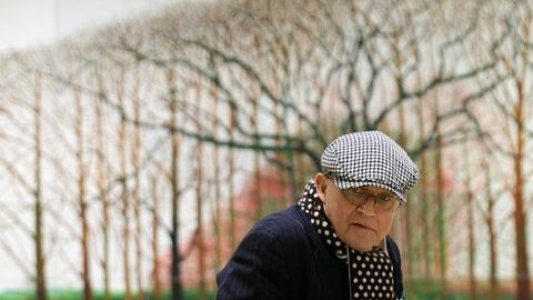 Hockney inaugura exposición el 17 de enero en la Royal Academy of Arts.