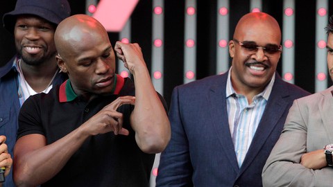 Floyd Mayweather se enfocará en su duelo del 5 de mayo.