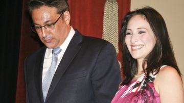 Ross Mirkarimi y su esposa Eliana López.