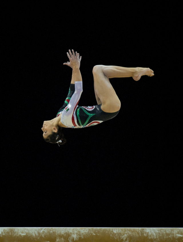 Elsa García confirma con su pase a Londres 2012 que es la máxima exponente de la gimnasia olímpica mexicana.