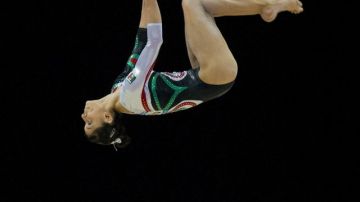 Elsa García confirma con su pase a Londres 2012 que es la máxima exponente de la gimnasia olímpica mexicana.