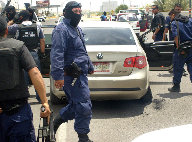 Coahuila, estremecida por violencia del narcotráfico. La policía, impotente ante la filtración de armas que llegan de EEUU.