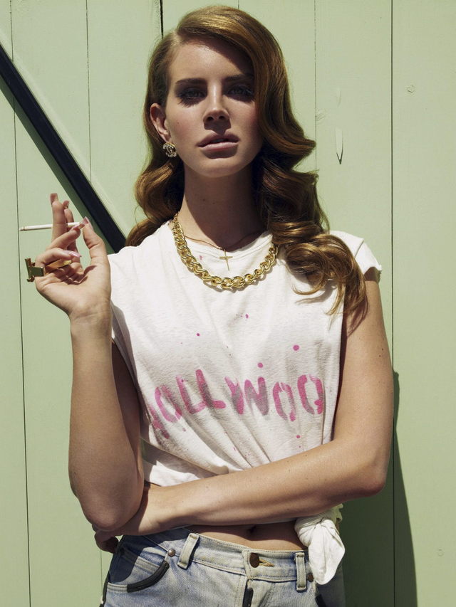 Lana del Rey, a quien la crítica sitúa entre las estrellas emergentes musicales de 2012.