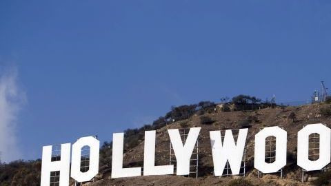 Los restos humanos fueron hallados en las inmediaciones del cartel de Hollywood.