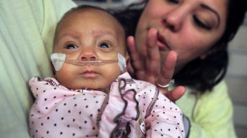 La bebé Melinda Star Guido nació pesando apenas 9.5 onzas, lo que la hizo  una de los 3 bebes más pequeños del mundo.