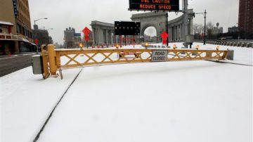 Entre 3 y 4 pulgadas de nieve se registraron en el estado de Nueva York.