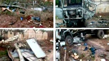 Hubo una explosión al paso de un autobús de las fuerzas de seguridad sirias que transportaba a presos en la provincia  de Idleb, ayer.