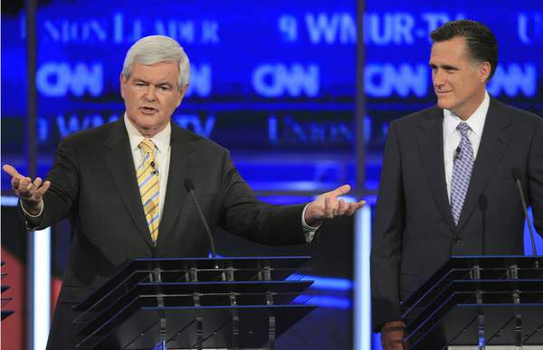 La batalla por la nominación republicana se perfila entre Newt Gingrich y Mitt Romney.