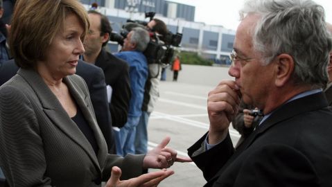 Nancy Pelosi, quien hasta 2011 fuera líder del Congreso.