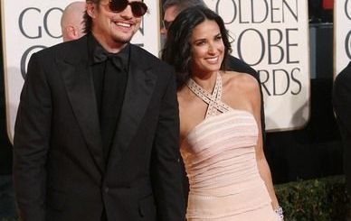 Ashton Kutcher y Demi Moore