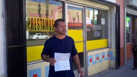 Gabriel Cossío descubrió que la compañía que le prestó el dinero no tenía licencia para operar en CA.