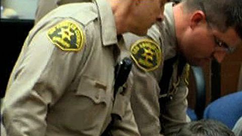 Conrad Murray luego de ser declarado culpable de homicidio involuntario.