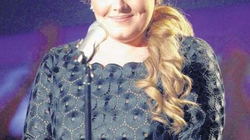 Se anticipa que Adele gane en grande en la ceremonia de hoy.