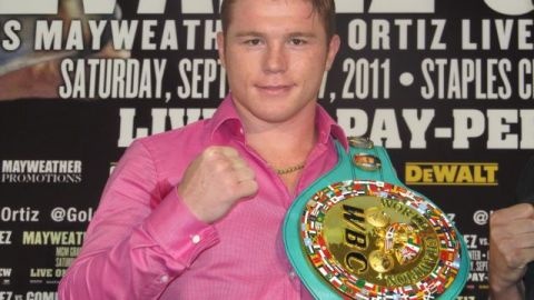 Saúl "Canelo'' Álvarez.