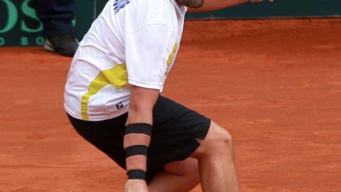Andrés Weisskopf, de El Salvador, cayó ante Manuel Sánchez.