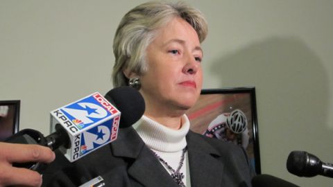 Annise Parker, alcaldesa de Houston.