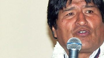 Evo Morales.