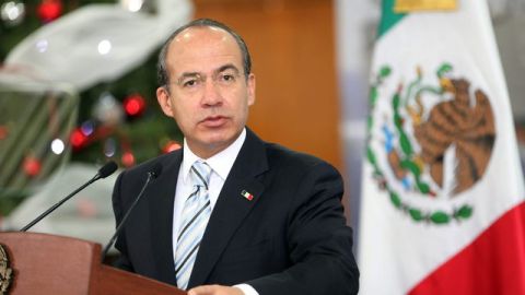 El presidente de México, Felipe Calderón.