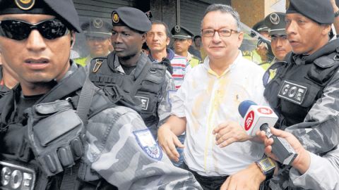 Emilio Palacio, ex editor de opinión del diario El Universo.