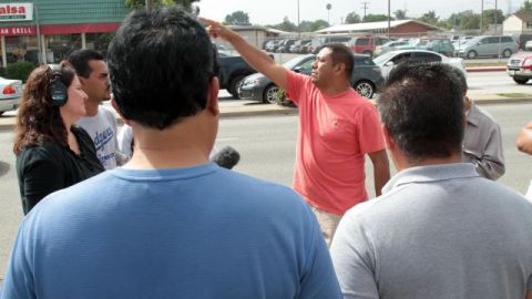 Los jornaleros no dejaron de luchar por lo que consideraban una injusticia en Redondo Beach.