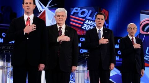 Los aspirantes a la Presidencia de EEUU.