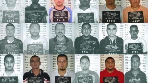 Los fugados son integrantes de la organización criminal de Los Zetas,informaron las autoridades.