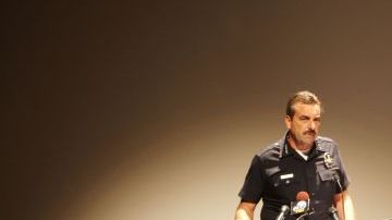 Charlie Beck, Jefe de LAPD.