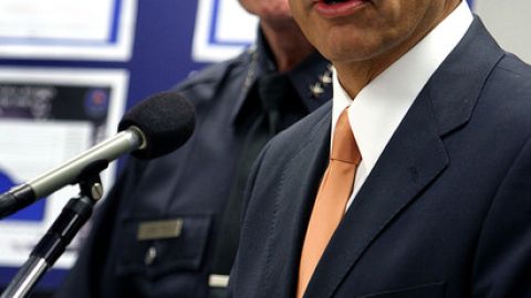 El alcalde demócrata Antonio Villaraigosa.