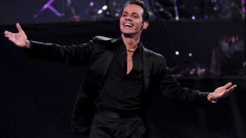 Marc Anthony hizo bailar los chilenos en Viña del Mar.