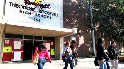 La secundaria Roosevelt tiene 96 años de antigüedad.