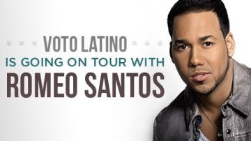 Romeo Santos  se une a la campaña “Voto Latino”.
