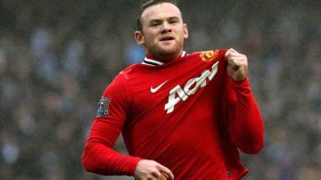 Wayne Rooney delantero del Manchester United.