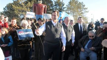 Rick Santorum en Minnesota.