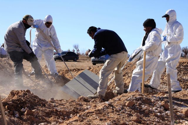 Los restos fueron hallados en 14 fosas en los municipios de Durango, Lerdo, Santiago Papasquiaro, Cuencamé y San Juan del Río.