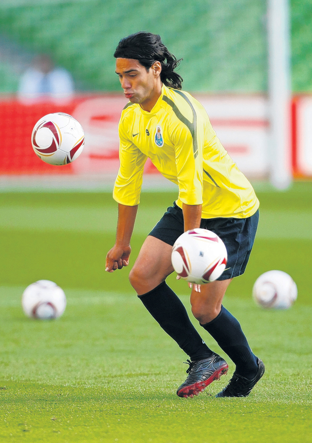 Radamel Falcao es la cara del gol de la selección de Colombia.