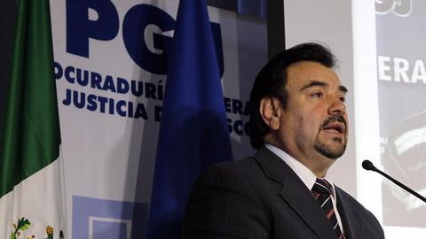 El fiscal del estado de Jalisco, Tomás Coronado Olmos, anunció el arresto en conferencia de prensa.