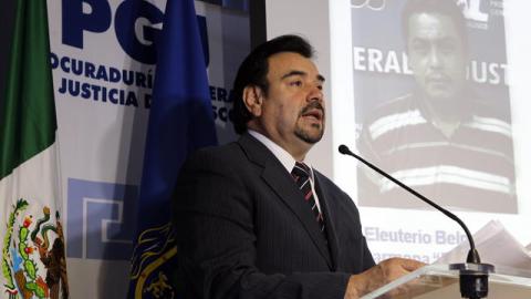 El fiscal del estado de Jalisco, Tomás Coronado Olmos, anunció el arresto en conferencia de prensa.