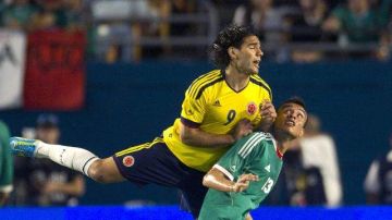 La selección mexicana perdió ante su similar de Colombia 2 goles por cero.