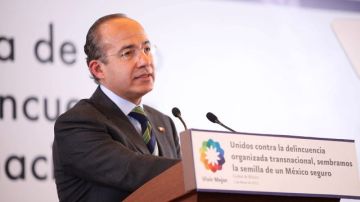 Felipe Calderón estableció la importancia de la colaboración de otros países para enfrentar la criminalidad de manera conjunta.