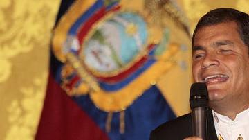 El presidente de Ecuador, Rafael Correa.