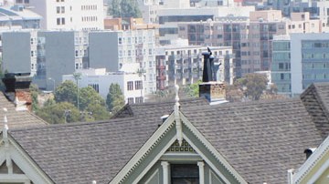 Vista desde Alamo Square Park en San Francisco.