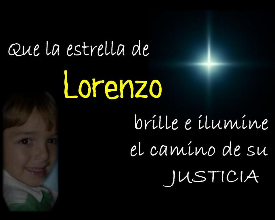 Postal repartida entre las personas que no dejan morir el caso por el asesinato de Lorenzo Gonzalez Cacho.