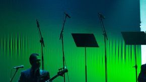 Imagen del concierto que Paquita la del Barrio dio el sábado por la noche en el Downtown de la ciudad.