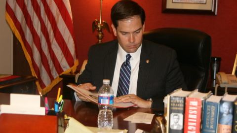 El senador de Florida es uno de los nombres que se mencionan como  aspirante vicepresidencial, si Mitt Romney gana candidatura.