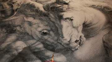 Matteo Renzi, alcalde de Florencia (izq.) y Terry García, de la National Geographic Society, tras la conferencia de ayer.